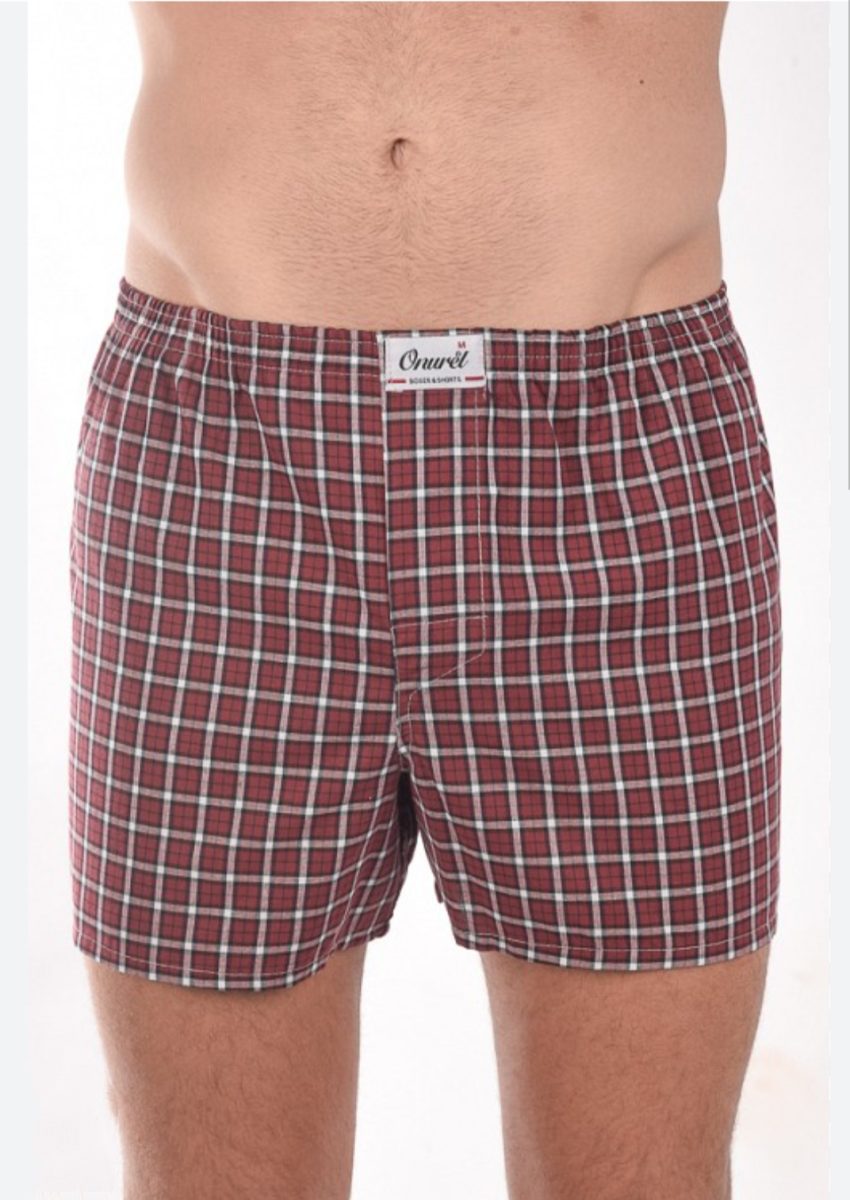Boxer Ποπλίνα Καρό