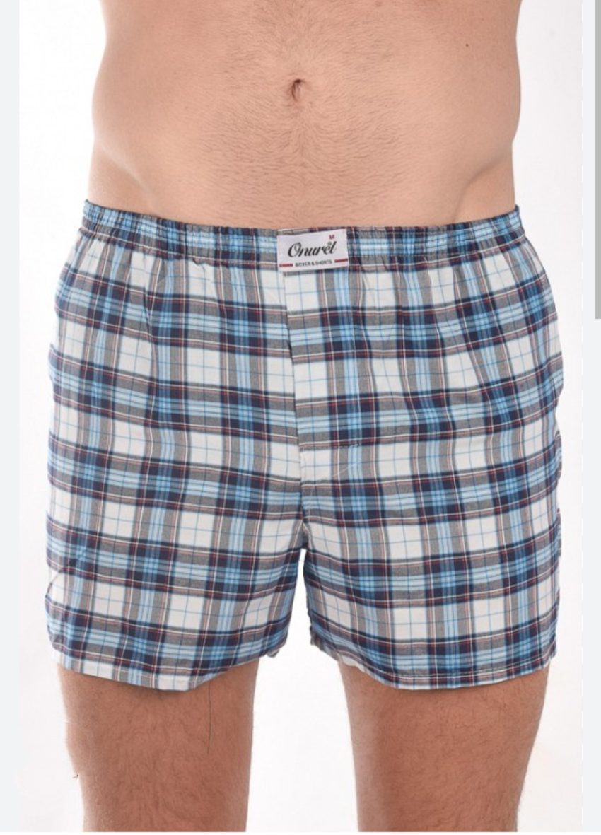 Boxer Ποπλίνα Καρό