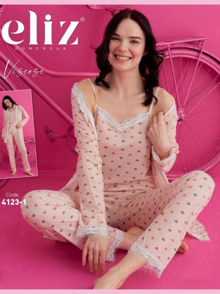 Homewear set elitol hearts