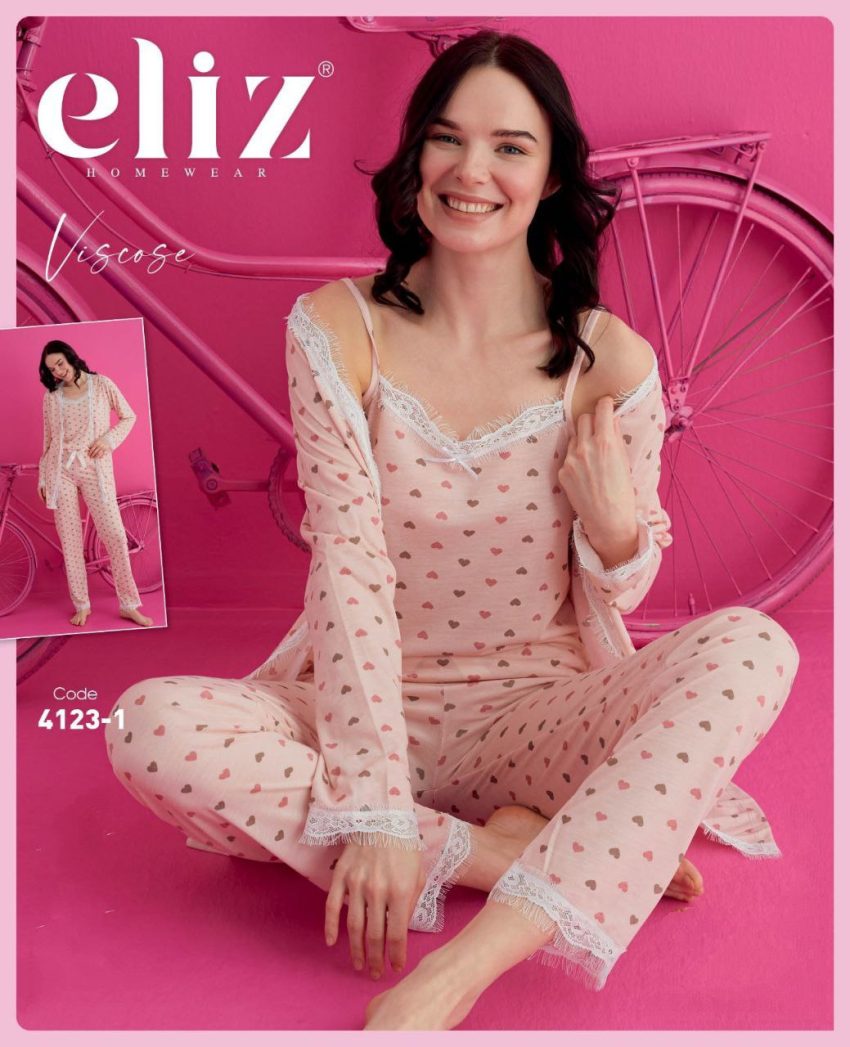 Homewear set elitol hearts