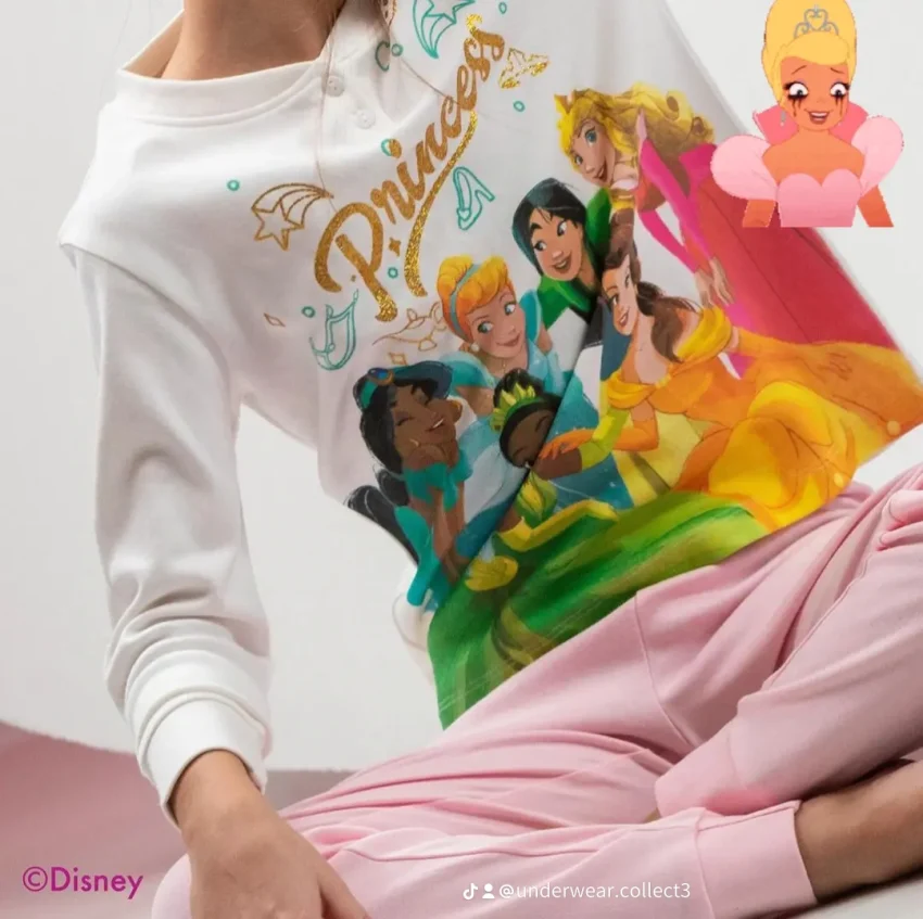 Disney princess πιτζάμα παιδική