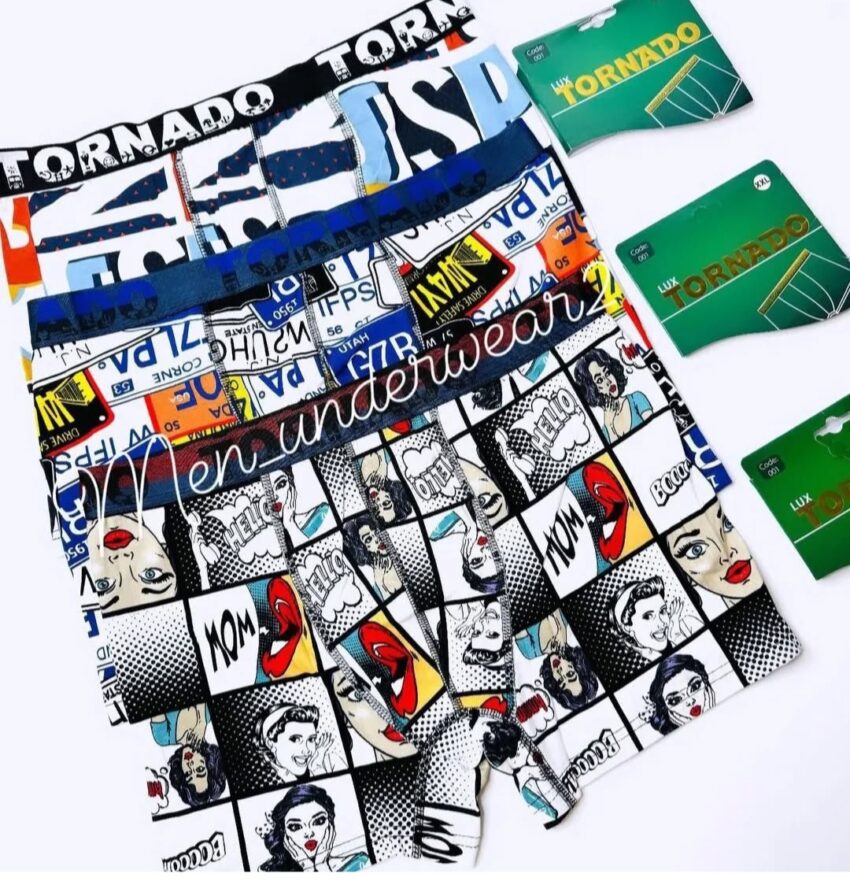 Boxer 3 τμχ Tornado trendy